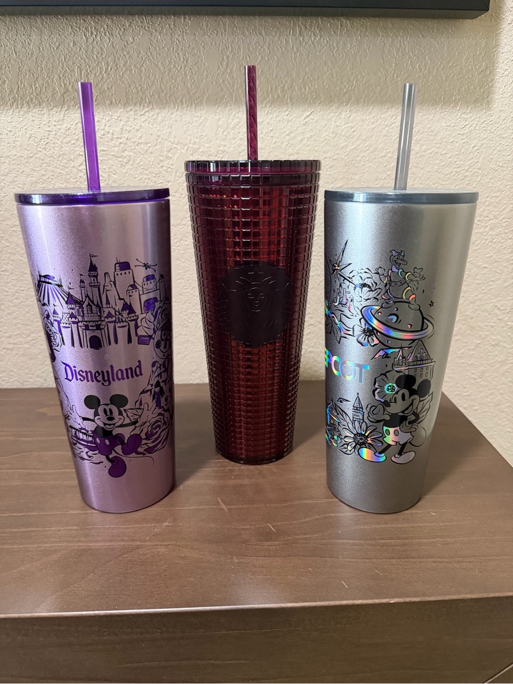 Starbucks/Disney 24oz Tumbler Lot of 3